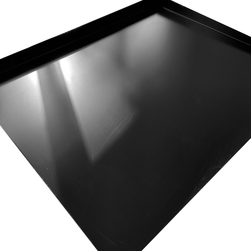 Bacs de vidange carrés en aluminium et en acier inoxydable