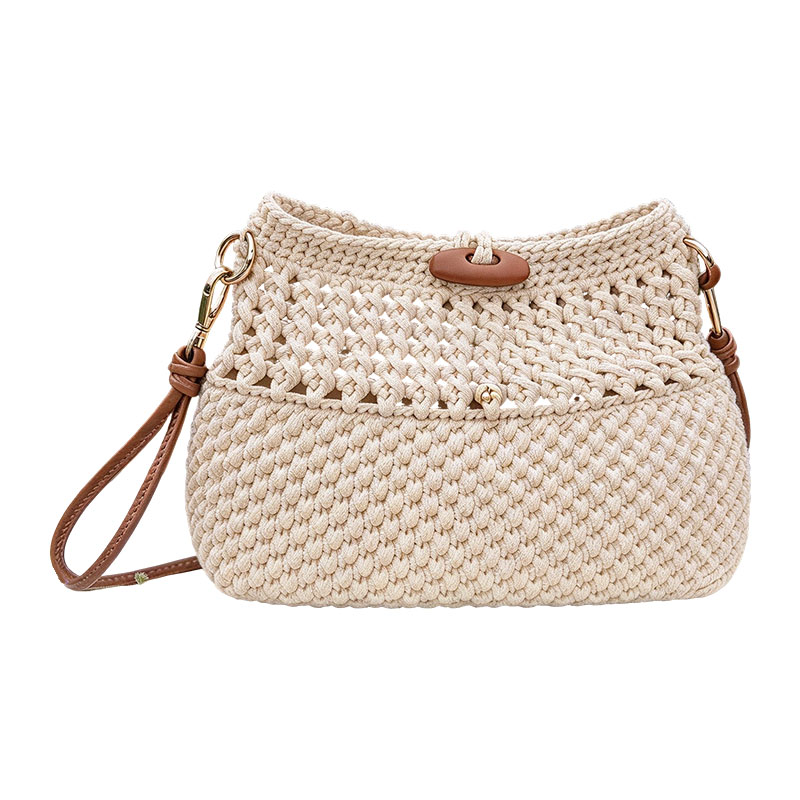 Sac bandoulière blanc cassé