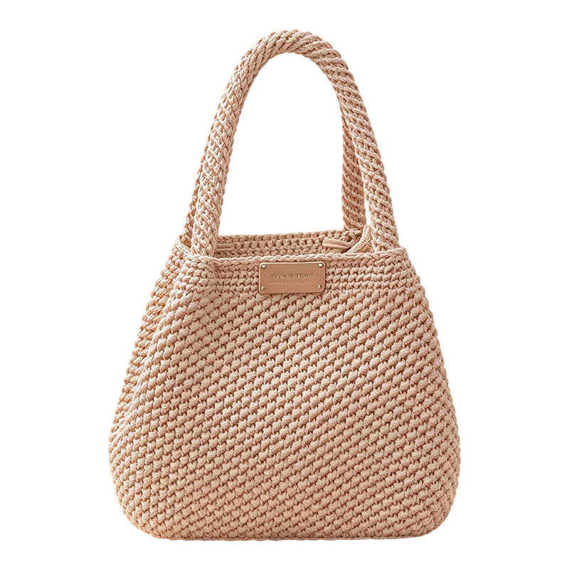 Mini fourre-tout en crochet Dune